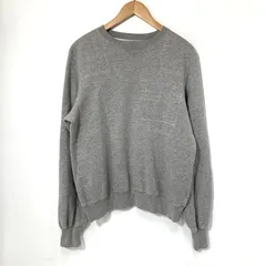 sacai サカイ スウェット トレーナー スウェットシャツ クルーネック 古着 カジュアル サイズ2 Mサイズ相当 グレー トップス A15887◆のサムネイル