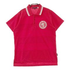SCAPA SPORTS ポロシャツ ピンク 刺繍ロゴ 日本製 - メルカリ