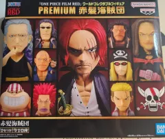 ONE PIECE フィルム レッド プレミアム シャンクス 海賊団 フィギュア