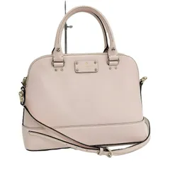 KATE SPADE 2WAYハンドバッグ レザー ピンク