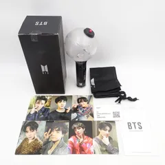 BTS ペンライト アミボム ver.3  外箱 袋 トレカ フォト カード 付 防弾少年団 OFFICIAL LIGHT STICK ARMY BOMB VER.3 防弾少年団 バンタン