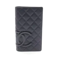 CHANEL シャネル カンボンライン 二つ折り長財布