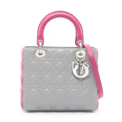 Dior ディオール LADY DIOR レディディオール カナージュ ハンドバッグ