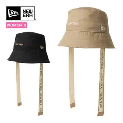 ニューエラ ゴルフ キャップ セーラーブリム ロゴテープ バケット01 バケットハット レディース