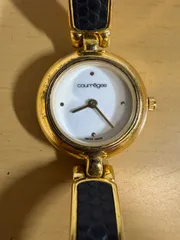 courreges  8216 時計　不動　ベルト切れ