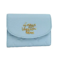 LOUIS VUITTON ポルトモネ ロザリ コインケース カードケース モノグラム アンプラント グレープブルー M27480