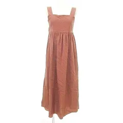 titivate 美品 ワンピース ロング マキシ丈 レーヨン F ピンクベージュ /MKS A0218