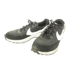 ナイキ NIKE WAFFLE DEBUT DH9522-001 スニーカー シューズ US10.5 28.5cm 黒 ブラック
