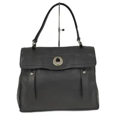 Yves Saint Laurent ミューズトゥ ハンドバッグ レザー ブラック