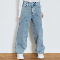 新品　パンツ ロングパンツ(7～10) 　オシャ映えストーンデニムパンツ 　140cm　150cm　160cm　ブルー　ラブトキシック(Lovetoxic) ジュニア パンツ(ラブトキシック) ロングパンツ(7～10)(ラブトキシック)