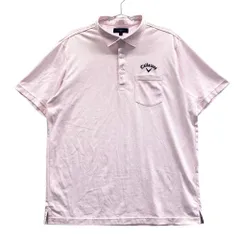 サイズ：LL CALLAWAY キャロウェイ 2024年 半袖ポロシャツ 総柄 ピンク系 [240101570012] ゴルフウェア メンズ ストスト