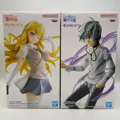とある科学の超電磁砲　とある魔術の禁書目録Ⅲ　食蜂操折　Accelerator　2点セット　ESPRESTO　プライズ　フィギュア　バンダイ　バンダイナムコ　バンプレスト　（ME27-3650）