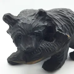 木彫りの熊像 #i00012