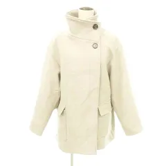 マウジー MOUSSY ウール混 コート アウター ベージュ 1 Sサイズ MMTのサムネイル