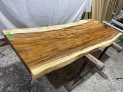 モンキーポッド9418 一枚板無垢 乾燥材 2300x750-770x54mm