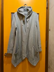 Y【Y1-02】◇ POLO RALPH LAUREN　160/84A   Sサイズ　フードジャケット　グレー　レディースのサムネイル