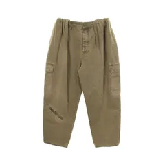 ロエベ LOEWE デニムパンツ カーキグリーン コットン デニムパンツ メンズ Used Aのサムネイル