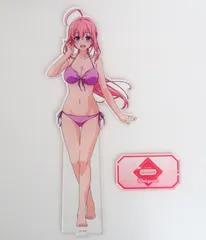 ニートくノ一となぜか同棲はじめました 出浦白津莉(水着ver.) BIGアクリルフィギュアスタンド