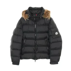 モンクレール MONCLER ダウンジャケット MARQUE ブラック ナイロン ダウンジャケット MARQUE メンズ Used B