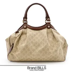 未使用品 GUCCI グッチ スーキー トートバッグ ハンドバッグ 211944 GGキャンバス ベージュ レディース