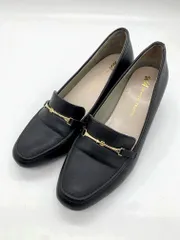 ORiental TRaffic オリエンタルトラフィック ビット ローファー ミドルヒール パンプス size40/黒 ■■レディース