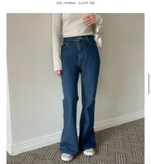 新品 M) NEARWEAR A ブーツカット デニムパンツ インディゴデニム ショート