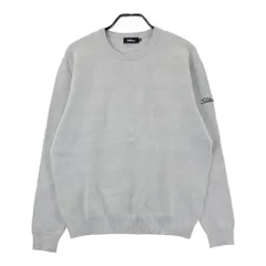 サイズ：3L TITLEIST タイトリスト  長袖ニット セーター  グレー系 [240101627663] ゴルフウェア メンズ ストスト