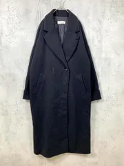 SELECT MOCA セレクトモカ trc-109013 ウールトーンロングチェスター コート sizeM/黒 ◆■レディース