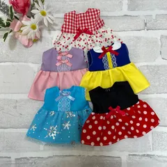 1564.メルちゃん ソランちゃん 服 ワンピース ハンドメイド