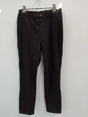 ピB329●UNIQLO/ユニクロ●パンツ●ウルトラストレッチハイライズクロップドレギンスパンツ●美品●sizeL●黒