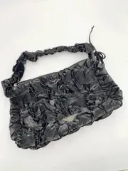 mily bilet　ミウィビレット   シャイニーキルティングスクエアショルダー  トート バッグ sizeサイズ表記なし/黒■■レディース