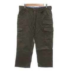 タケオキクチ TAKEO KIKUCHI パンツ 2 カーキ カーゴ 8ポケット /JS ■YHS7