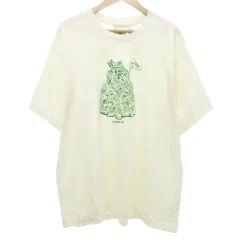 アディダスオリジナルス adidas originals プリント Tシャツ 半袖 クルーネック カットソー 2XO 4L相当 白 ホワイト ■GY61
