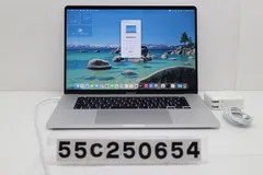 Apple MacBook Pro 16in 2019 A2141 シルバー Core i9 9980HK 2.4GHz/64GB/512GB/WQXGA(3072x1920)/AMDRadeon Pro 5300M 【55C250654】