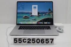Apple MacBook Pro 16in 2019 A2141 シルバー Core i9 9980HK 2.4GHz/64GB/512GB/WQXGA(3072x1920)/AMDRadeon Pro 5300M 【55C250657】