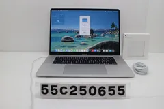 Apple MacBook Pro 16in 2019 A2141 シルバー Core i9 9980HK 2.4GHz/64GB/512GB/WQXGA(3072x1920)/AMDRadeon Pro 5300M 【55C250655】