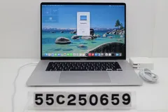 Apple MacBook Pro 16in 2019 A2141 シルバー Core i9 9980HK 2.4GHz/64GB/512GB/WQXGA(3072x1920)/AMDRadeon Pro 5300M 【55C250659】