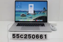 Apple MacBook Pro 16in 2019 A2141 シルバー Core i9 9980HK 2.4GHz/64GB/512GB/WQXGA(3072x1920)/AMDRadeon Pro 5300M 【55C250661】