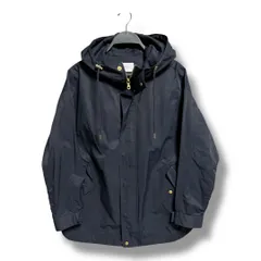 SHIPS any シップスエニィ 「花粉ガード」 フーテッド マウンテンパーカー 定価18920円 アウター 長袖 ジップアップ 羽織り コットンナイロン混 レディース ネイビー 春 ゴーゴー古着マルイ北千住店 16 No.K 1553
