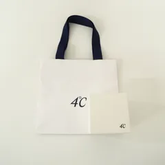 [NI] 4℃　ヨンドシー　ショッパー　ショップ袋　紙袋　紙箱　空袋　リングケース　指輪入れ　ジュエリーケース　ケース のみ　2点まとめて