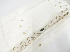 【一輝堂】和装小物 帯締め 帯揚げ セット 礼装用 金彩 平組 金糸 美品 帯締 帯揚 26w02-1868