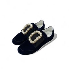 ROGER VIVIER ヴィヴスケートレザースニーカー 厚底 35 - メルカリ
