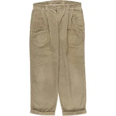 古着 80~90年代 エルエルビーン L.L.Bean ツータック 太畝 コーデュロイパンツ メンズw35相当 ヴィンテージ/eaa613664