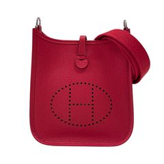 美品☆ エルメス ボリード31 トリヨン ルージュガランス 2way □Q刻印