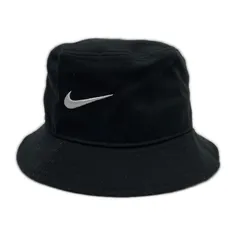 中古 ナイキ NIKE バケットハット L 黒 ブラック APEX SQ SWOOSH