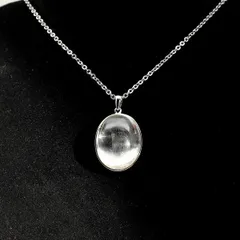 奥行きある表情【金運・仕事運】一点物　ブルッカイト・プラチナルチルクォーツ ネックレス チェーン付　Silver925｜ghrpnt18　天然石 約11g｜贈り物にも パワーストーン お守り メンズ レディース｜ 京海堂 天然石の卸　京の蔵