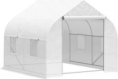 Machuel ビニールハウス 2m×3m×2m 園芸用温室 両側面巻き上げ式 - メルカリ