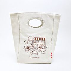 新品未使用【PEZ(ペッツ)xear】リバーシブルミディアムコットントート 