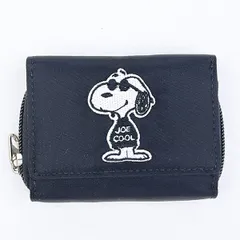 スヌーピー ジョークール 三つ折財布 (正面) SNOOPY