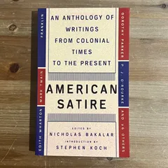 【古本】AMERICAN SATIRE / Nicholas Bakalar[編]　ペーパーバック